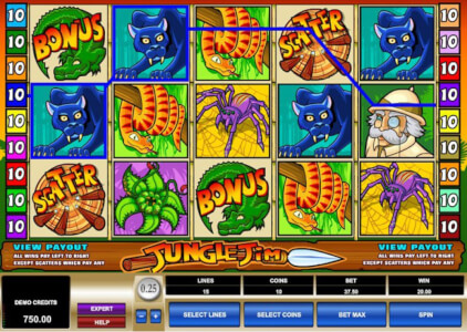 jungle jim screenshot